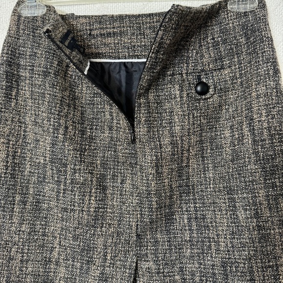 Banana Republic Wool Blend Tweed Skirt Size 2 - Picture 4 of 8